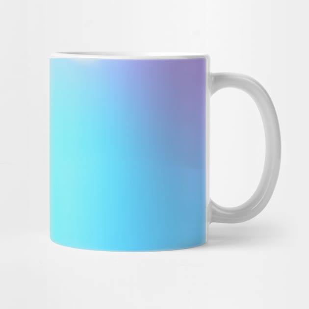 Aqua Blue and Lavender Gradient Blur by Whoopsidoodle